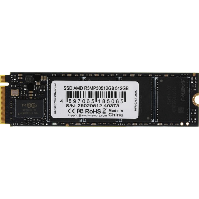 Накопитель SSD AMD PCIe 3.0 x4 512GB R3MP30512G8