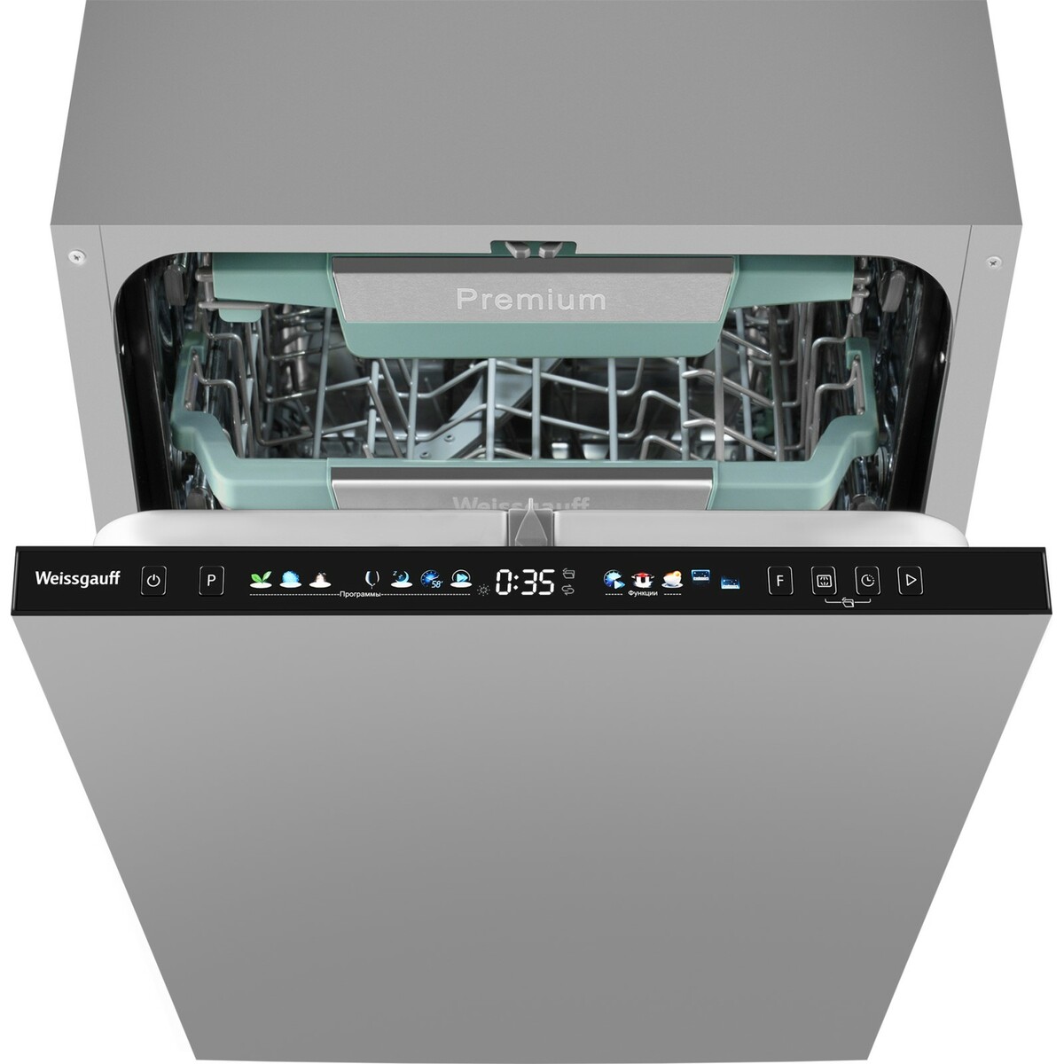 Посудомоечная машина Weissgauff BDW 4160 (Цвет: Gray)