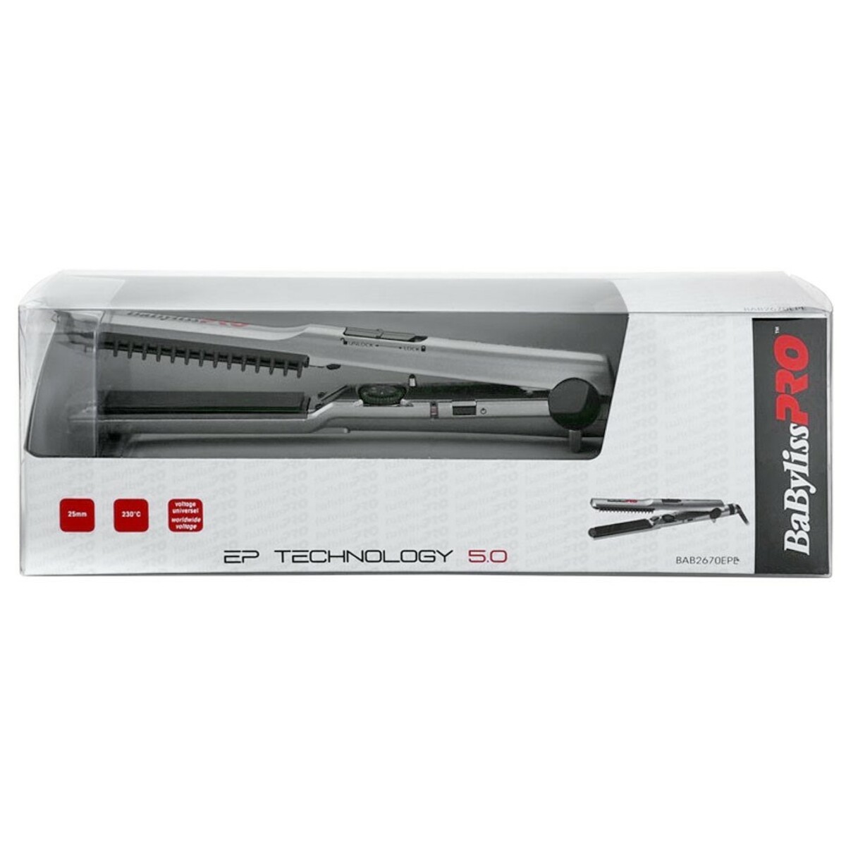 Выпрямитель Babyliss Pro BAB2670EPE (Цвет: Silver)