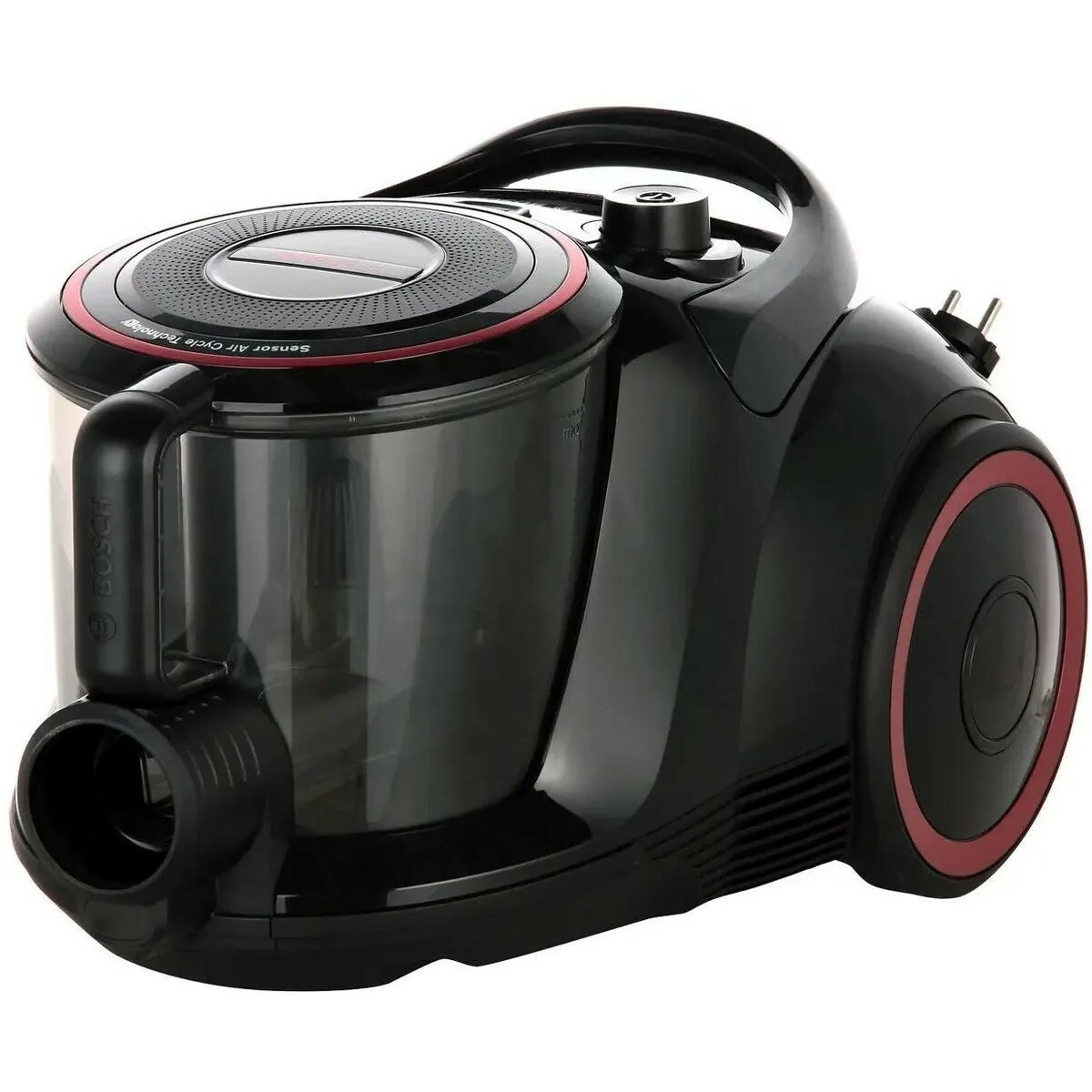 Пылесос Bosch BGS41POW1 (Цвет: Black/Red)