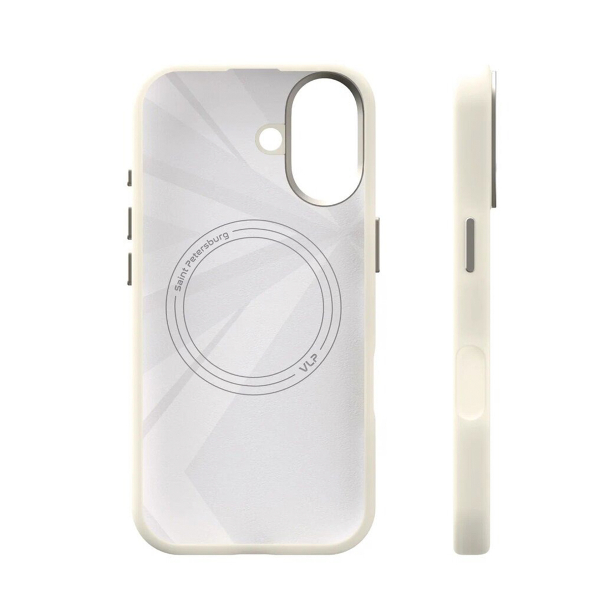 Чехол-накладка VLP Aster Pro Case with MagSafe для смартфона Apple iPhone 17 (Цвет: White)
