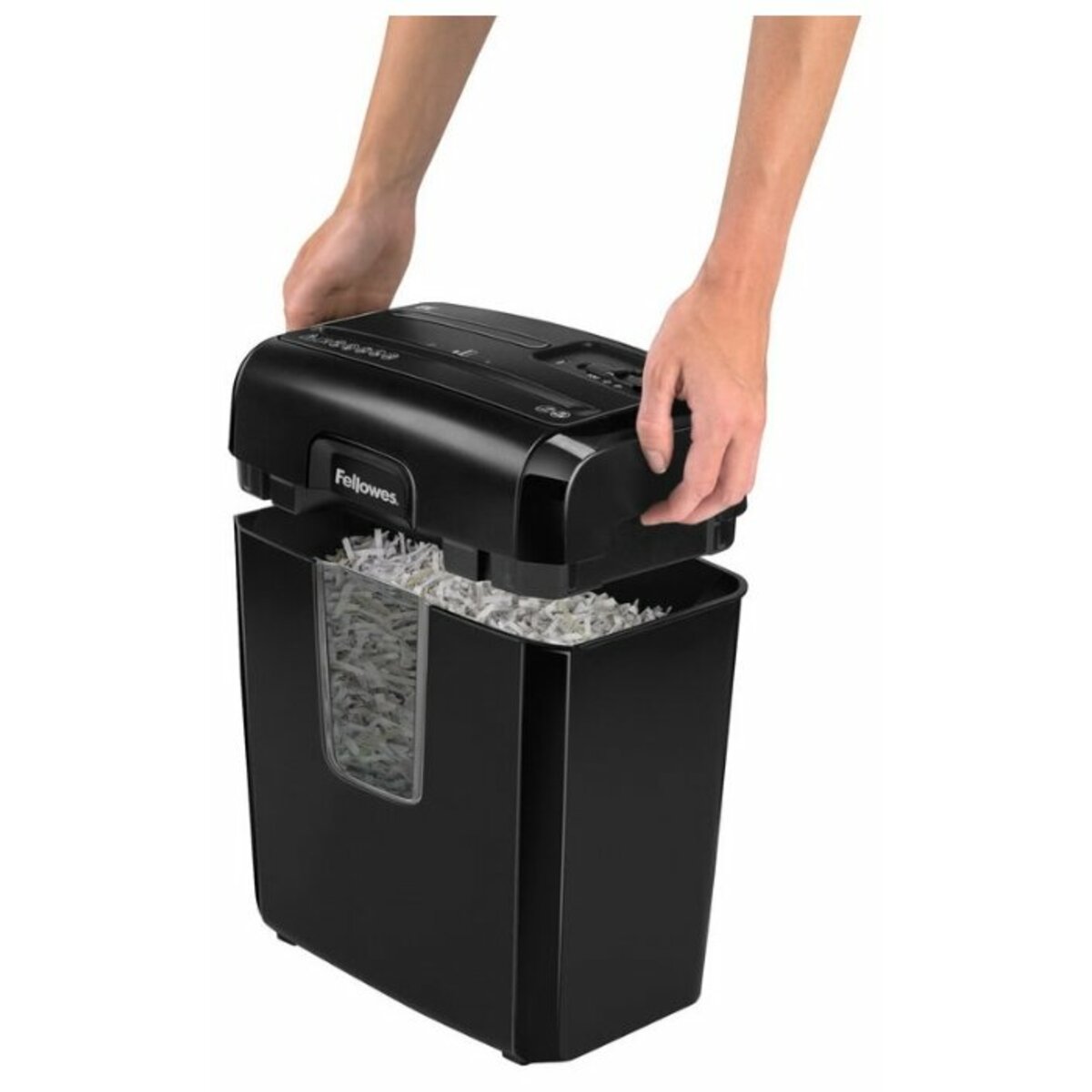 Шредер Fellowes PowerShred 8CD (Цвет: Black)