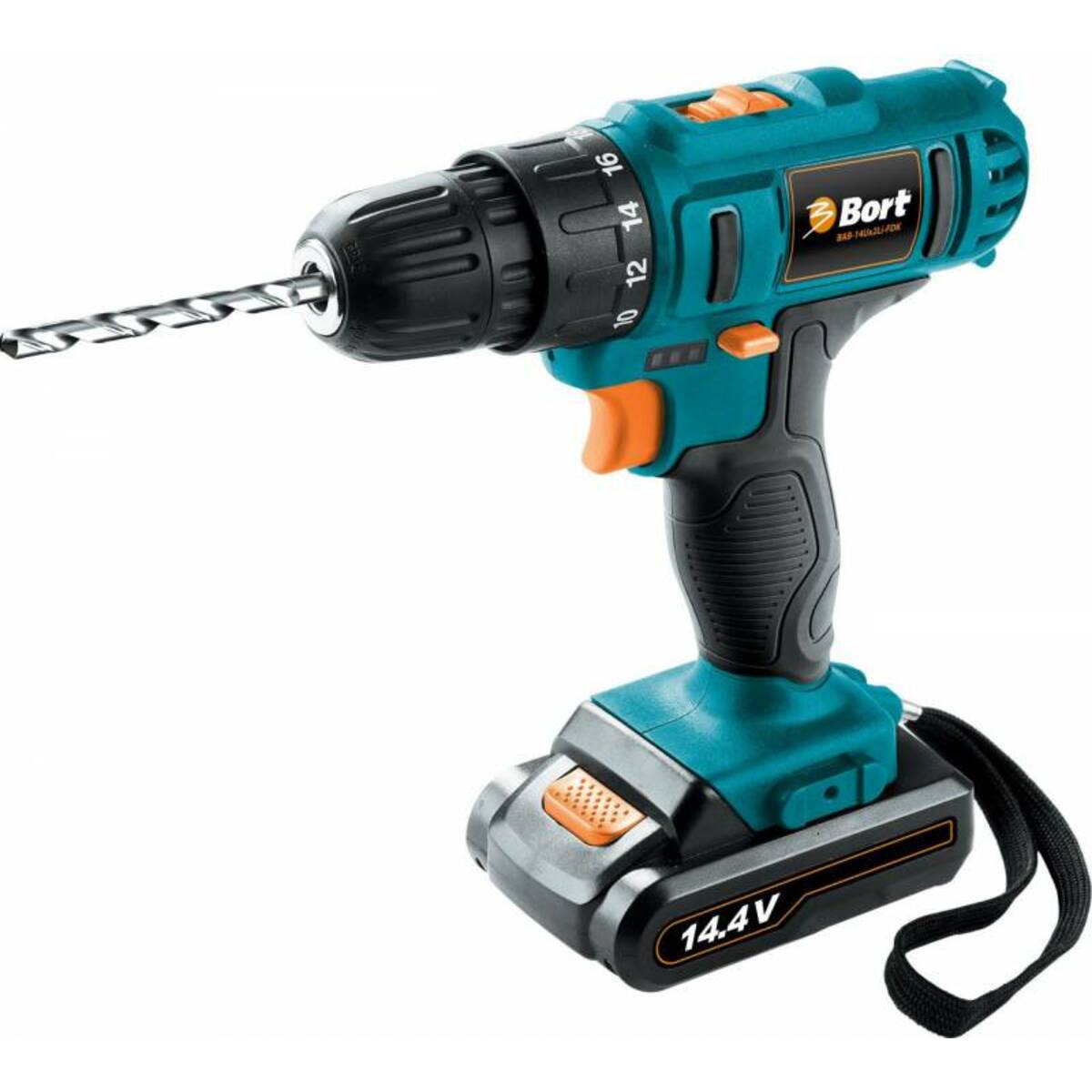 Дрель-шуруповерт Bort BAB-14Ux2Li-FDK (Цвет: Blue)