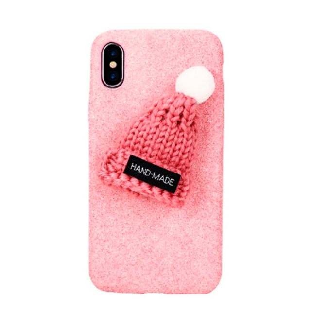 Чехол-накладка Dismac Cap Case шапка для смартфона iPhone X/XS (Цвет: Pink)