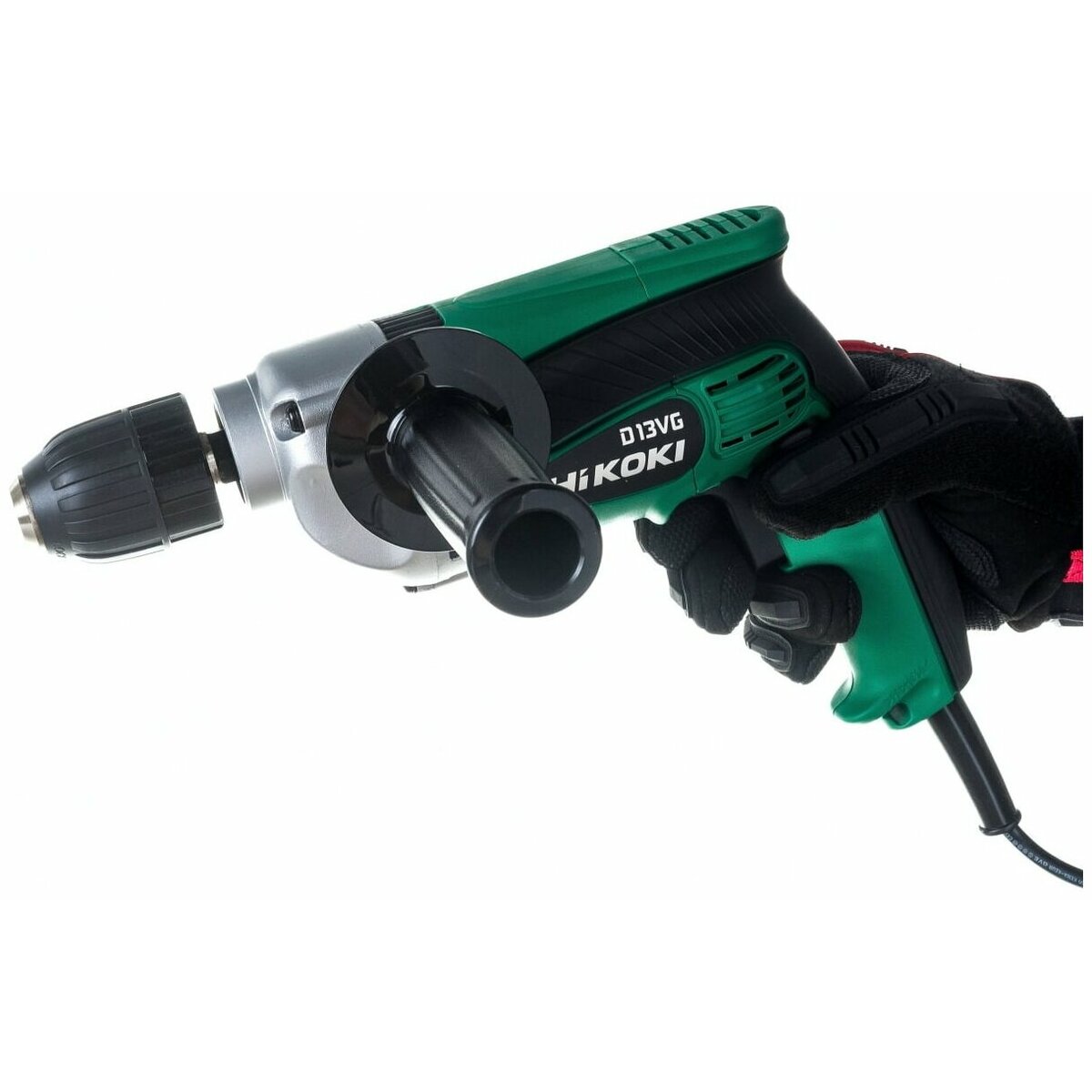 Дрель безударная Hikoki D13VG (Цвет: Green)