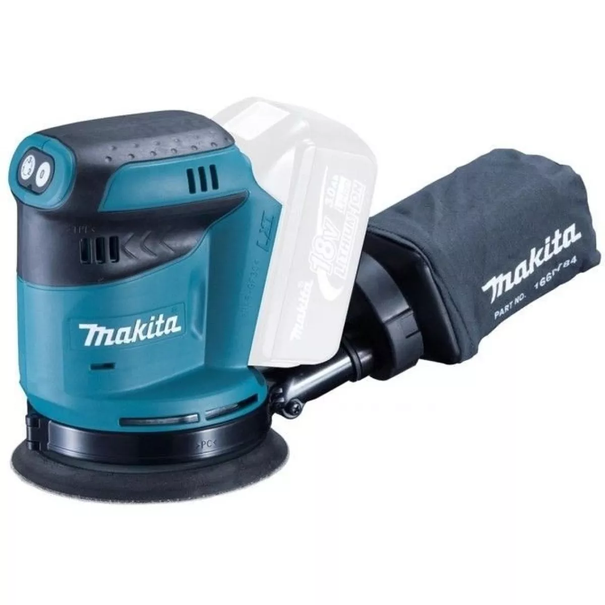 Эксцентриковая шлифовальная машина Makita DBO180Z (Цвет: Blue)