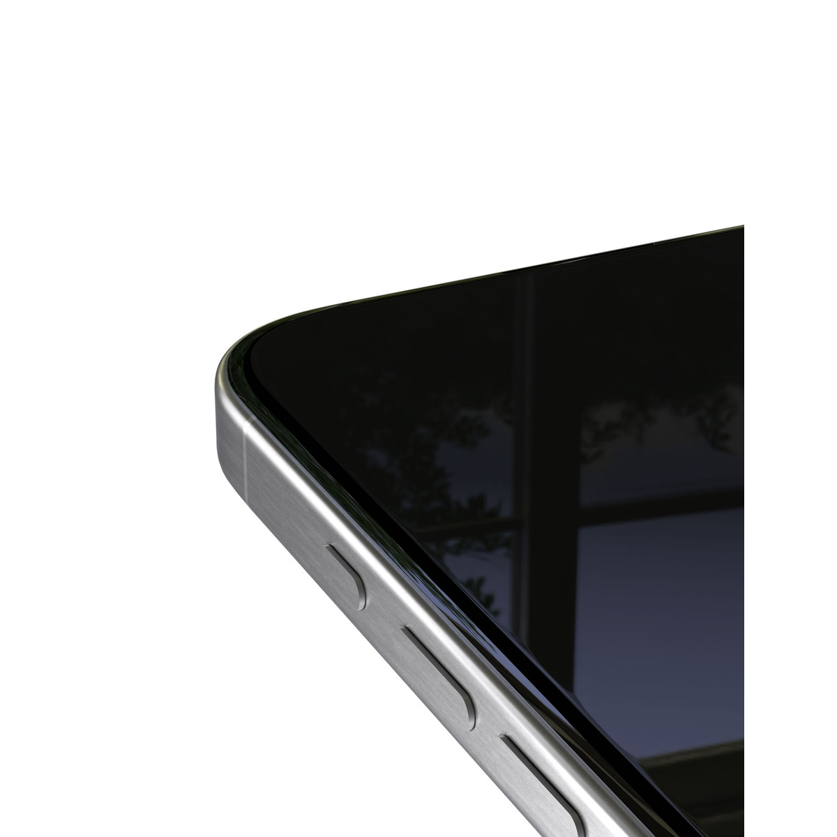 Стекло защитное 2.5D VLP Privacy Glass для iPhone 17/17 Pro/16 Pro, с черной рамкой