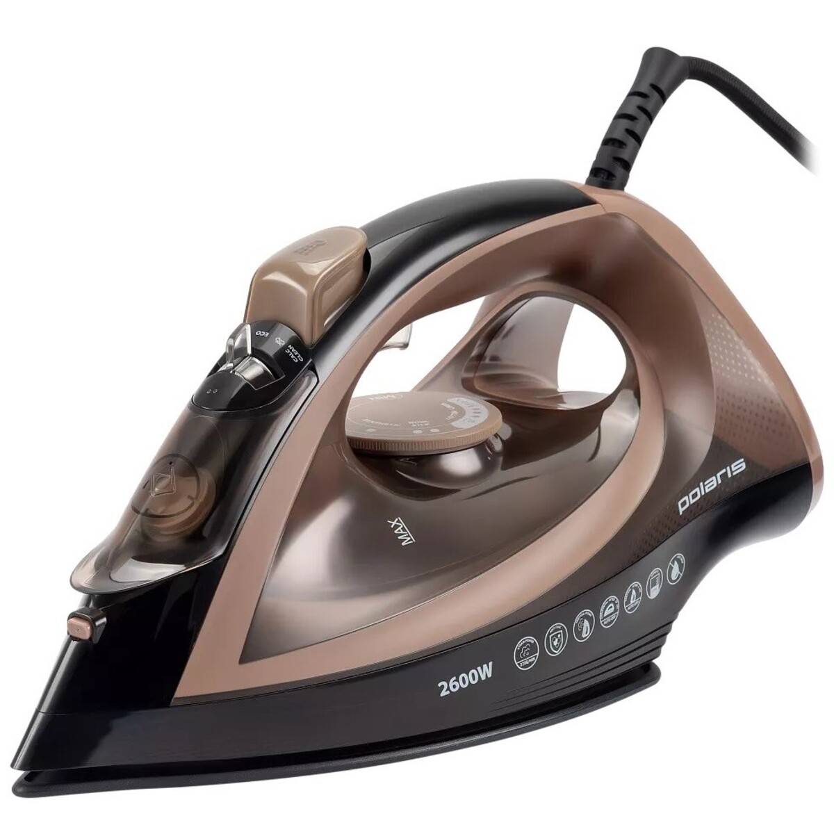 Утюг Polaris PIR 2605AK (Цвет: Black/Brown)