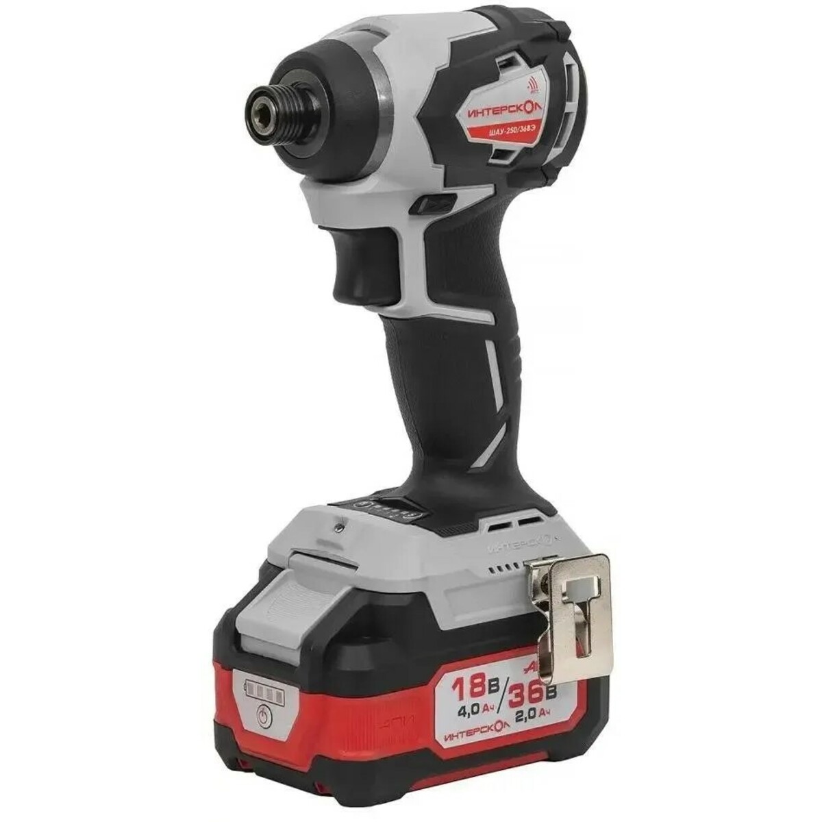 Шуруповерт Интерскол ШАУ-250/36ВЭ (Цвет: Gray)