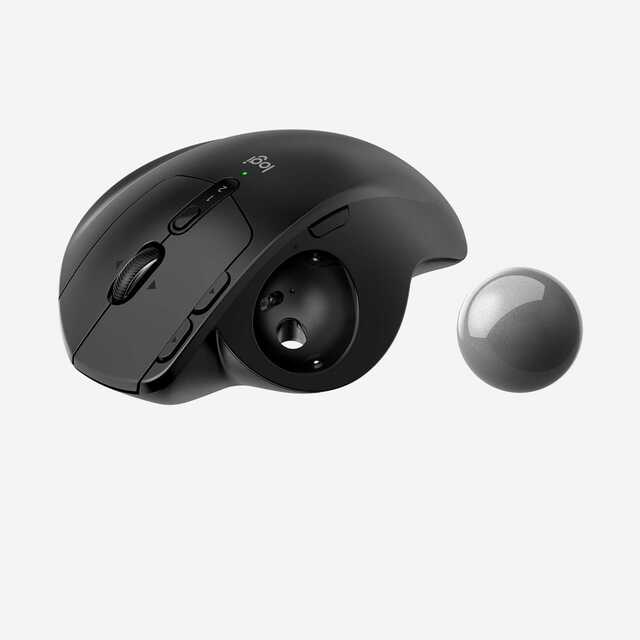 Беспроводная мышь Logitech Trackball MX ERGO (Цвет: Graphite)