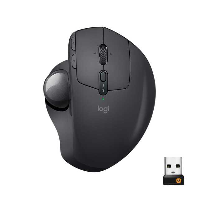 Беспроводная мышь Logitech Trackball MX ERGO (Цвет: Graphite)