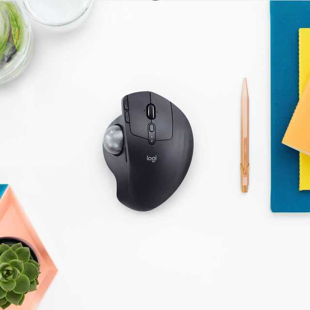 Беспроводная мышь Logitech Trackball MX ERGO (Цвет: Graphite)