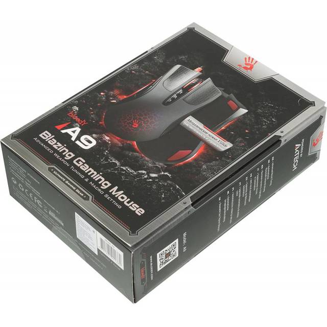 Мышь A4 Bloody A90 Blazing USB (Цвет: Black)