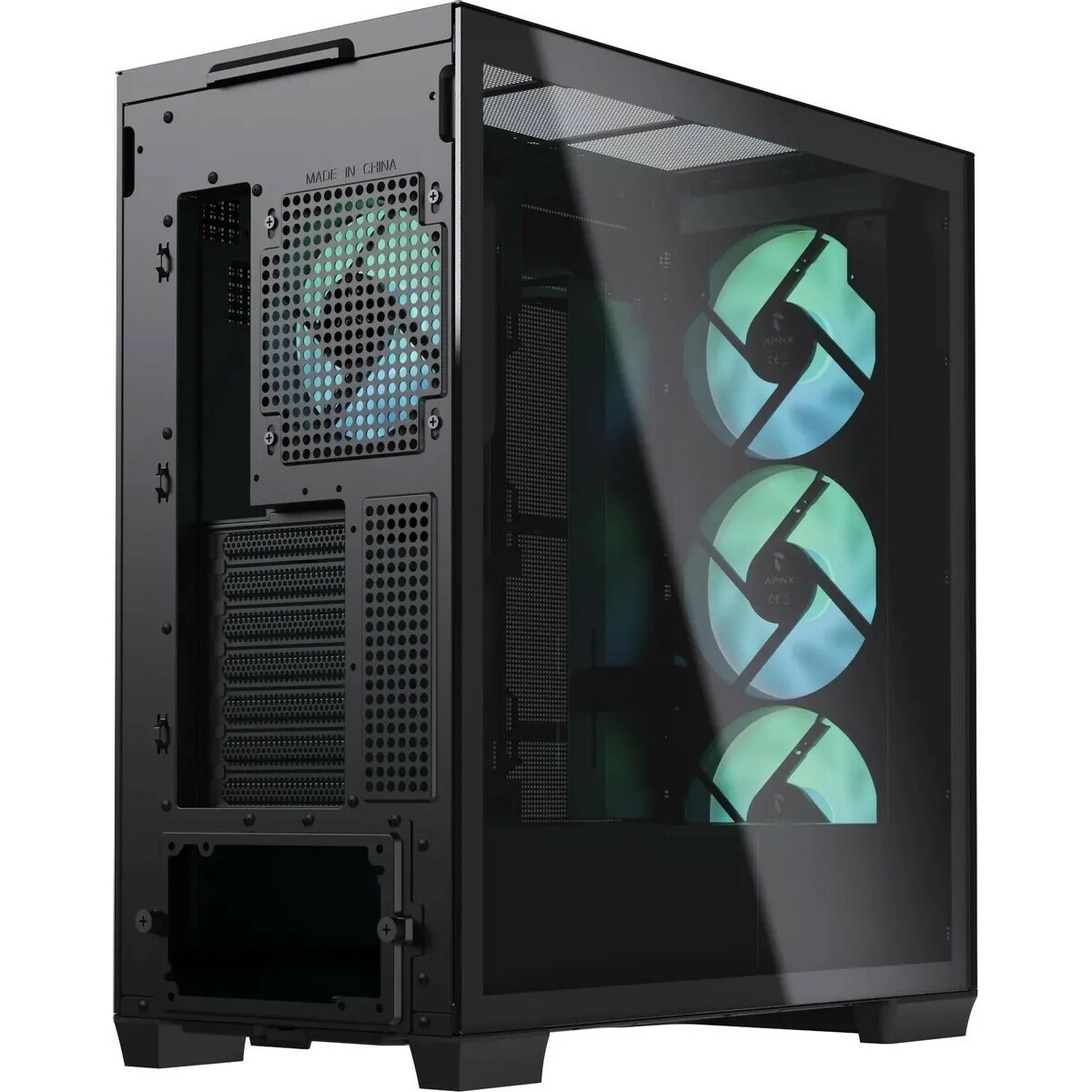 Корпус Aerocool APNX C1-BK-v1, черный 