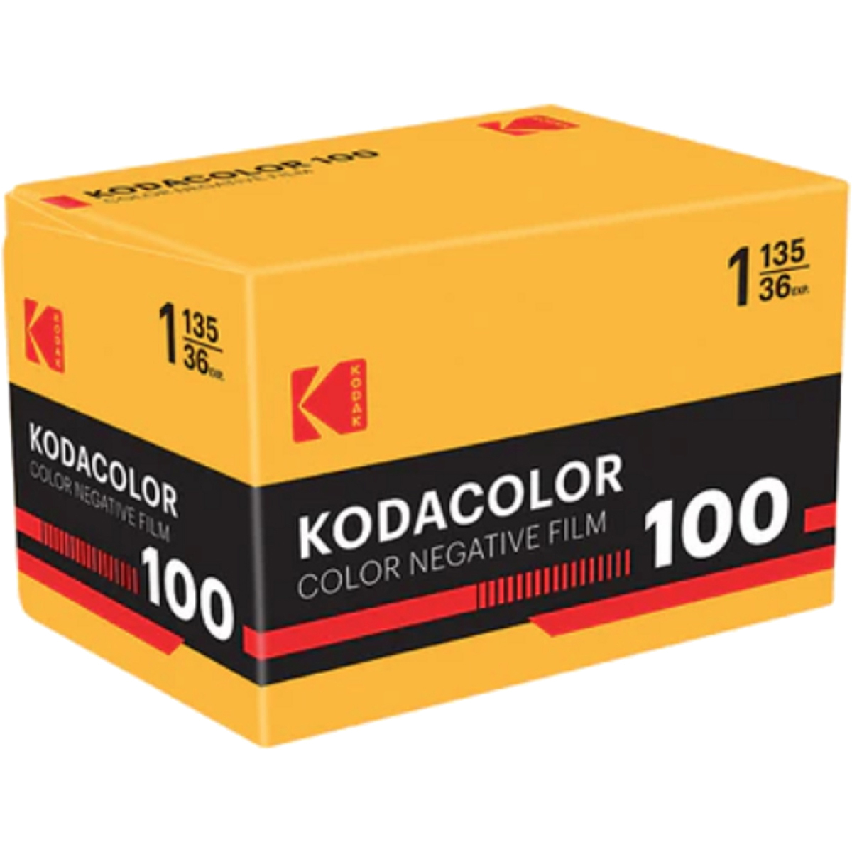 Фотопленка Kodak Kodacolor 100 (Цвет: Yellow/Black)