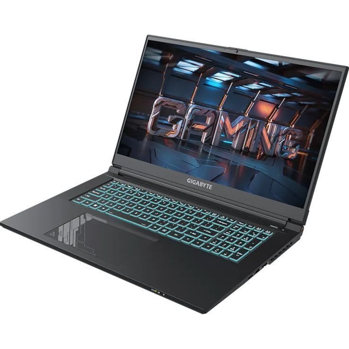 Ноутбук Gigabyte G7 MF Core i5 12500H 16Gb SSD512Gb NVIDIA GeForce RTX4050 6Gb 17.3 IPS FHD (1920x1080) Free DOS black WiFi BT Cam (MF-E2KZ213SD)