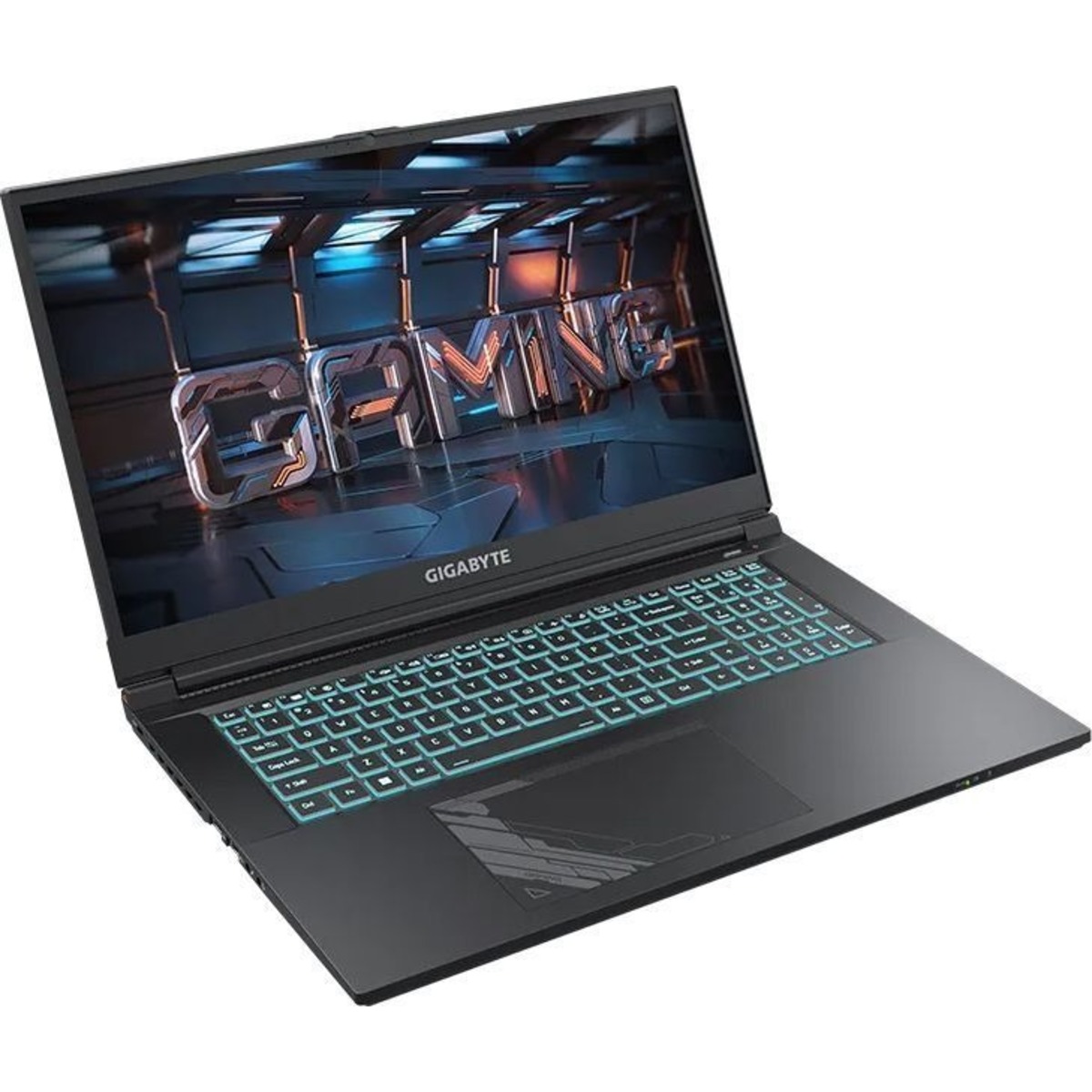 Ноутбук Gigabyte G7 MF Core i5 12500H 16Gb SSD512Gb NVIDIA GeForce RTX4050 6Gb 17.3 IPS FHD (1920x1080) Free DOS black WiFi BT Cam (MF-E2KZ213SD)