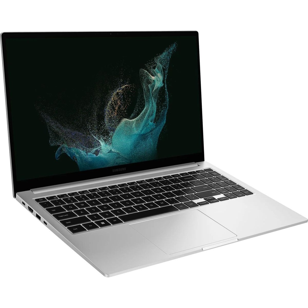 Ноутбук Samsung Galaxy Book 2 NP750 Core i5 1235U 8Gb SSD256Gb Intel UHD Graphics 15.6 IPS FHD (1920x1080) Windows 11 Home Multi Language silver WiFi BT Cam (NP750XED-KB3IT)