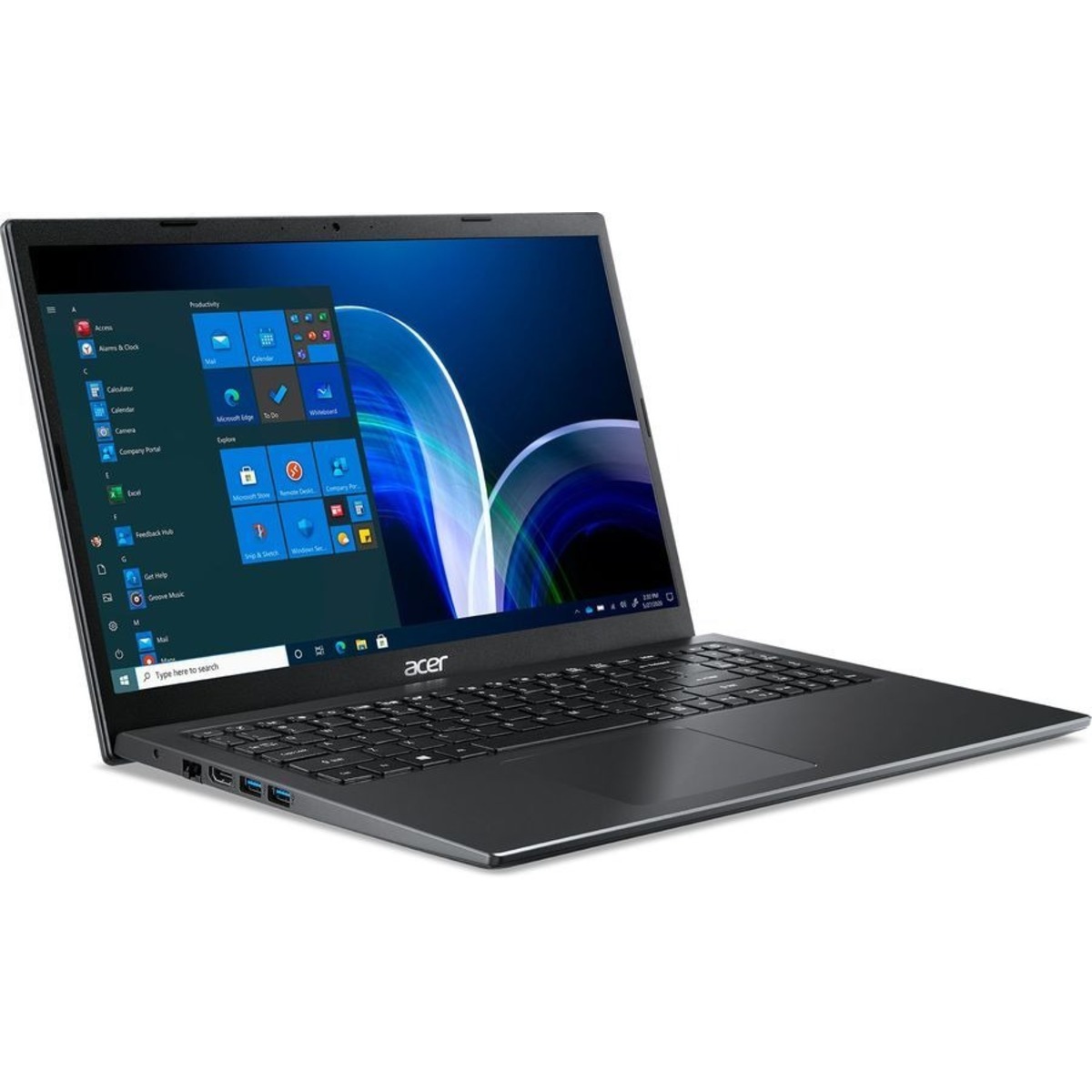 Ноутбук Acer Extensa 15 EX215-54 Core i3 1115G4 8Gb SSD256Gb Intel UHD Graphics 15.6 IPS FHD (1920x1080) / ENGKBD Windows 11 Home black WiFi BT Cam (NX.EGJEP.00G)