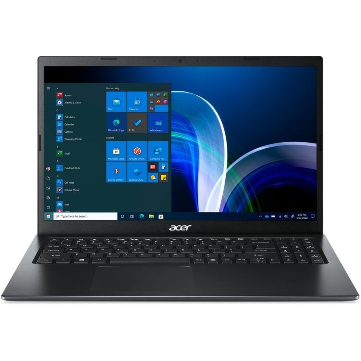Ноутбук Acer Extensa 15 EX215-54 Core i3 1115G4 8Gb SSD256Gb Intel UHD Graphics 15.6 IPS FHD (1920x1080) / ENGKBD Windows 11 Home black WiFi BT Cam (NX.EGJEP.00G)