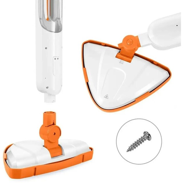 Швабра паровая Kitfort КТ-1048-2 (Цвет: White / Orange)