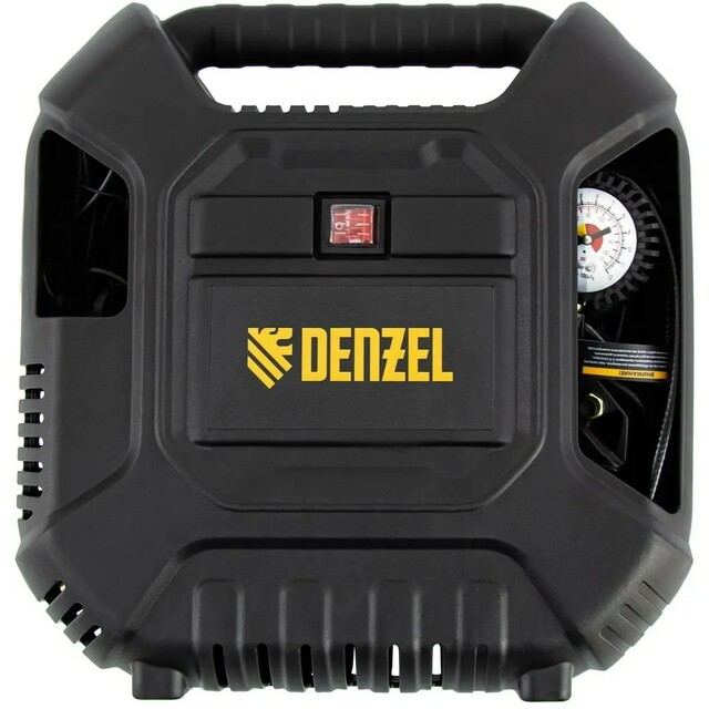 Компрессор поршневой Denzel DL1100, черный