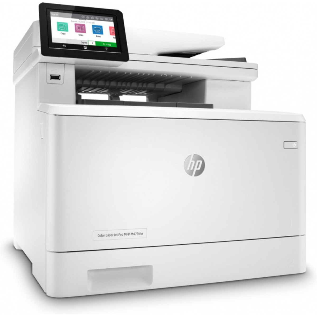 МФУ лазерный HP Color LaserJet Pro M479dw (Цвет: White)