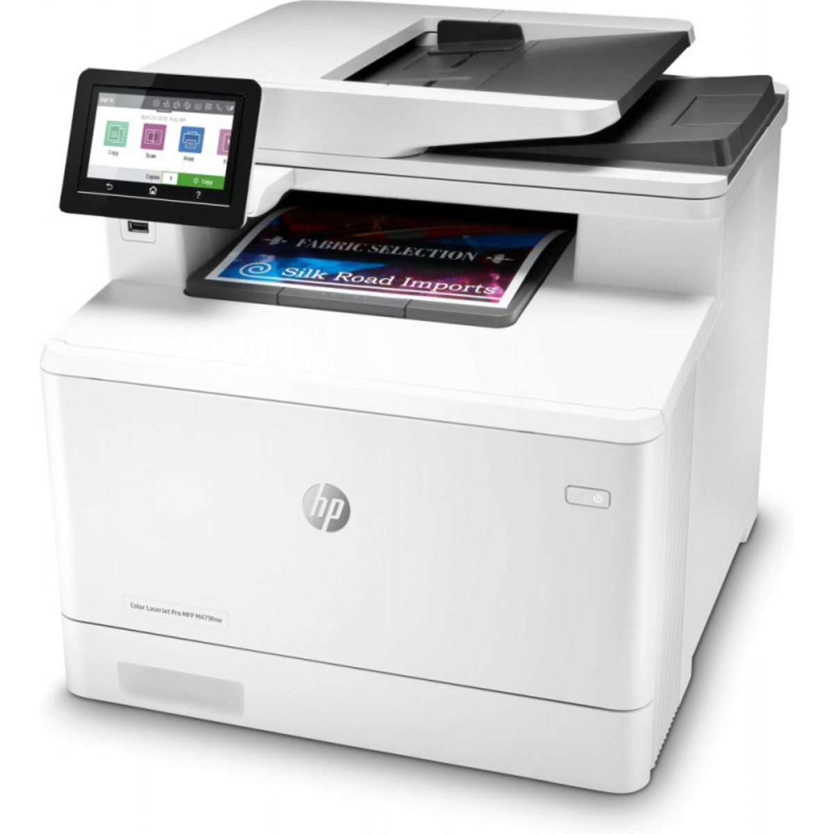 МФУ лазерный HP Color LaserJet Pro M479fnw, белый