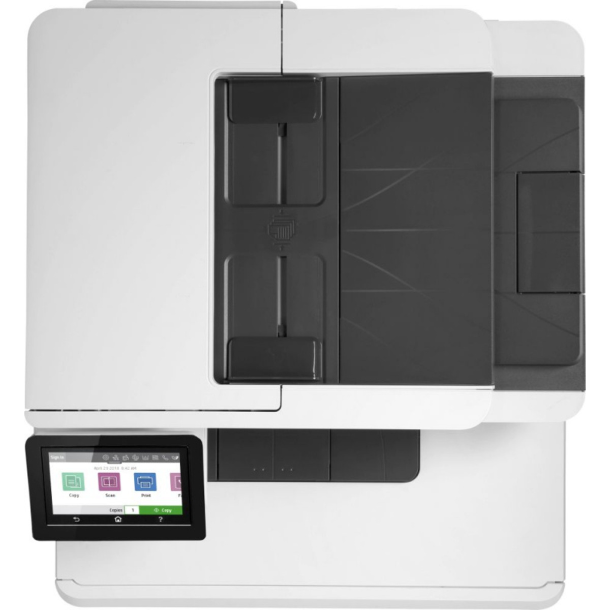 МФУ лазерный HP Color LaserJet Pro M479fdw, белый