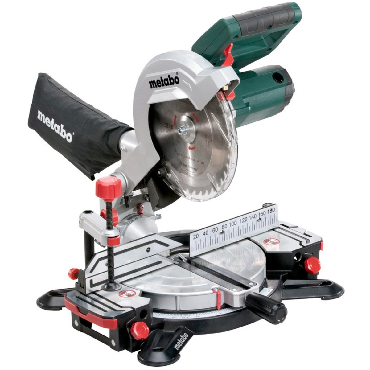 Торцовочная пила Metabo KS 216 M Lasercut (Цвет: Green)