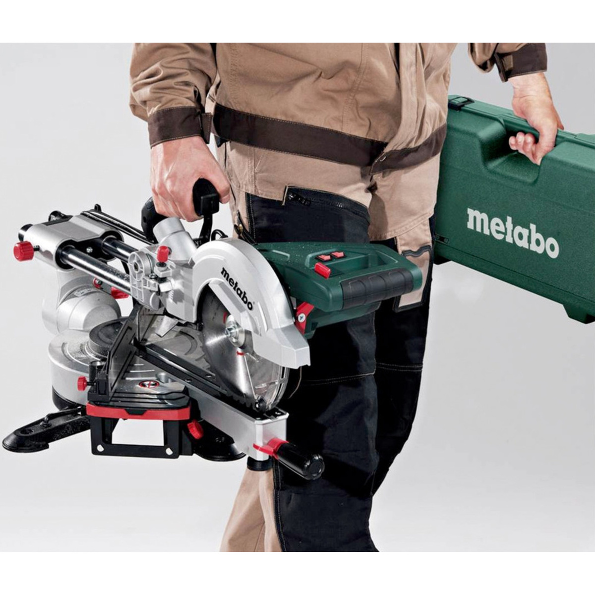 Торцовочная пила Metabo KGS 254 M (Цвет: Green)