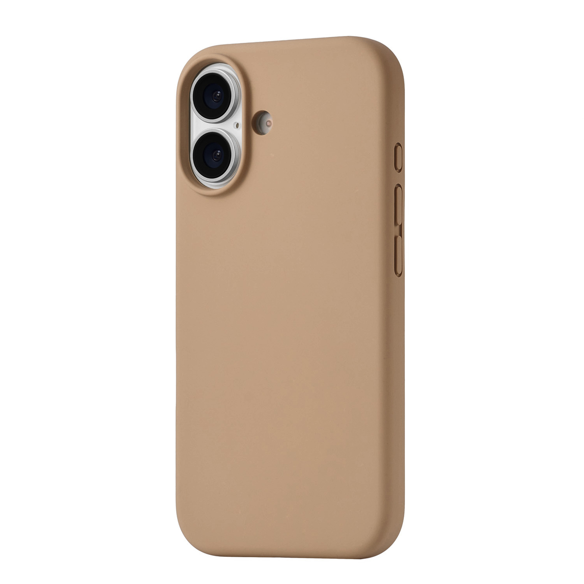 Чехол-накладка uBear Touch Mag Case для смартфона Apple iPhone 17 (Цвет: Latte)