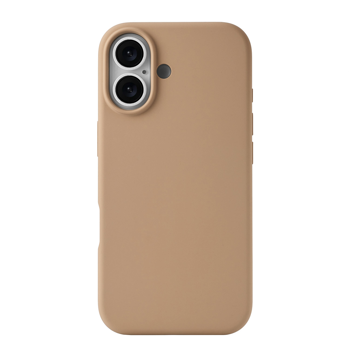 Чехол-накладка uBear Touch Mag Case для смартфона Apple iPhone 17 (Цвет: Latte)