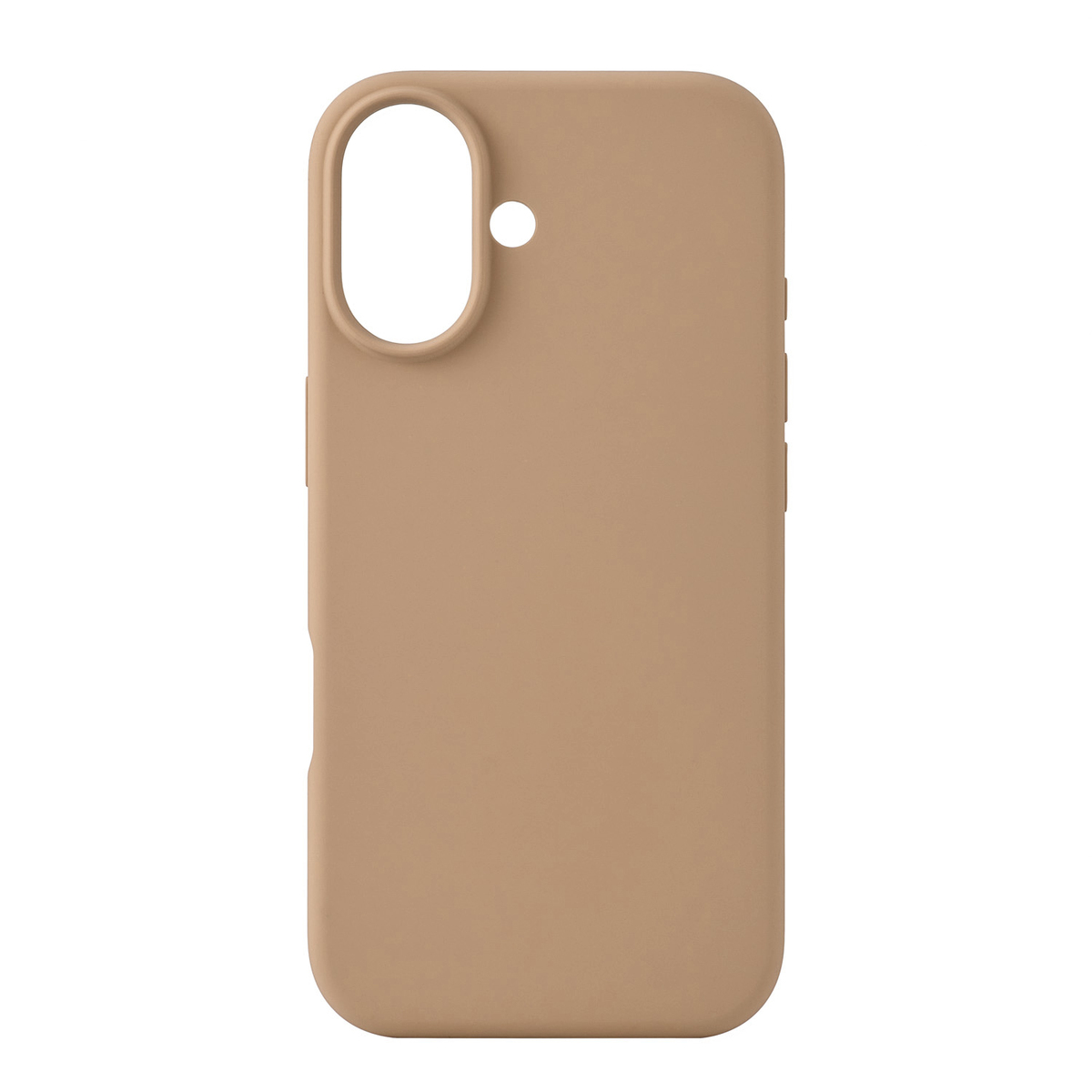 Чехол-накладка uBear Touch Mag Case для смартфона Apple iPhone 17 (Цвет: Latte)