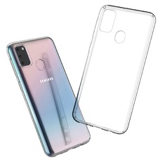Чехол-накладка 1mm для смартфона Samsung Galaxy M31 (Цвет: Clear)