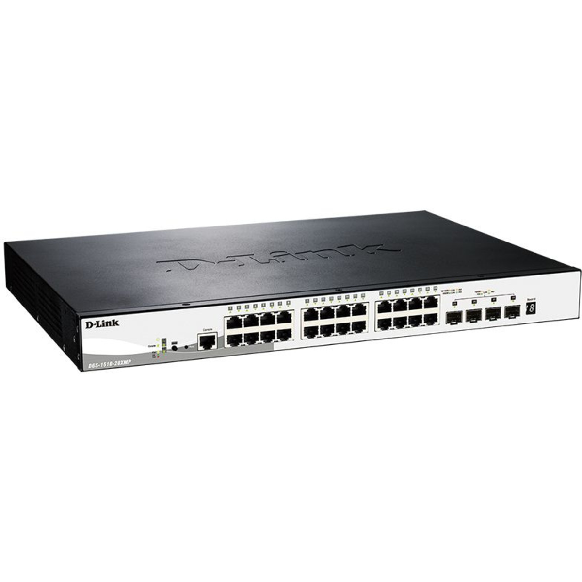 Коммутатор настраиваемый D-Link DGS-1510-28XMP/A1A