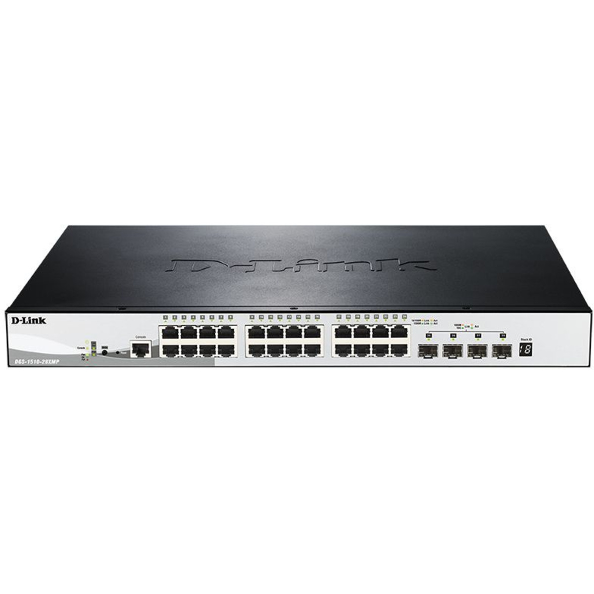 Коммутатор настраиваемый D-Link DGS-1510-28XMP / A1A