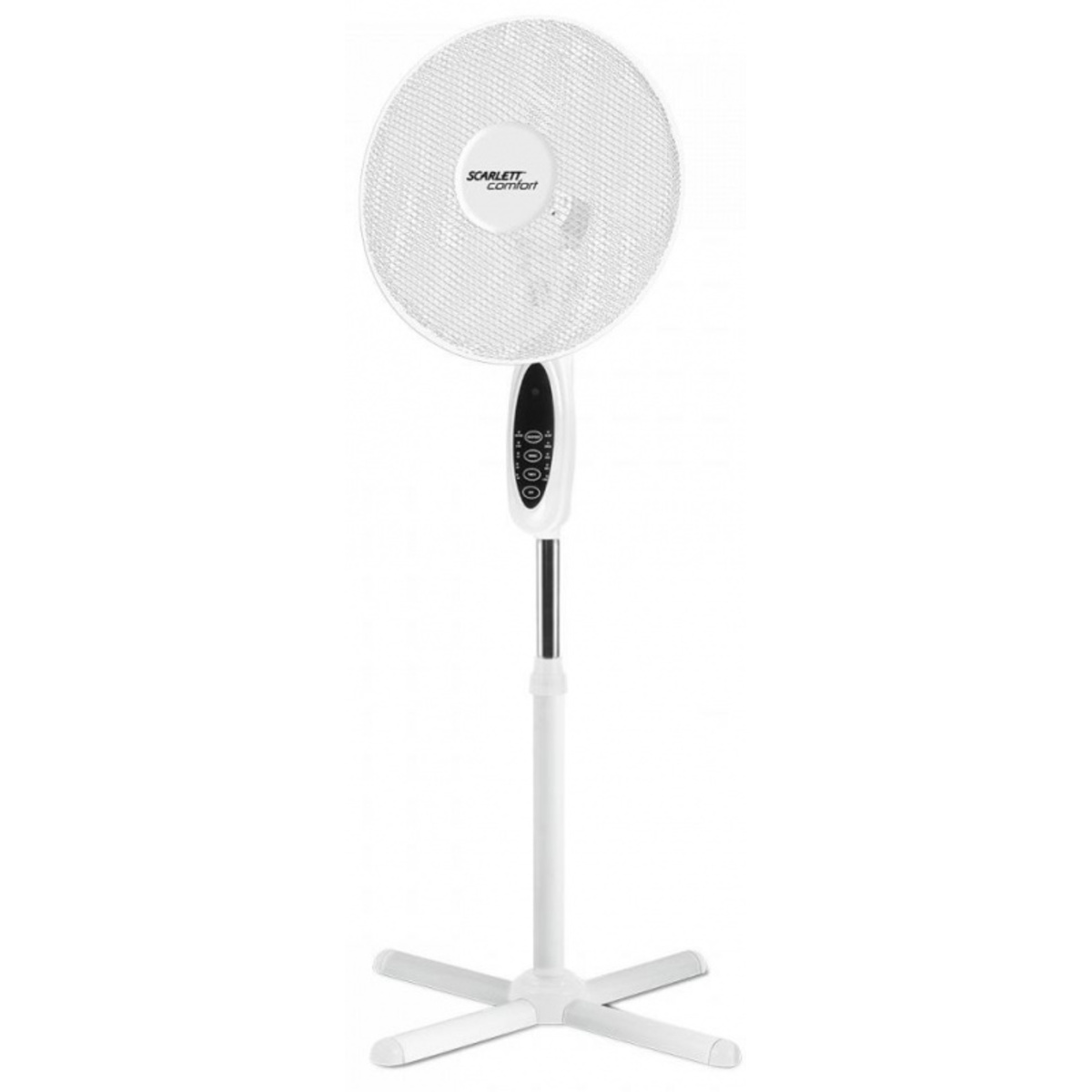 Вентилятор напольный Scarlett SC-SF111RC08 (Цвет: White)