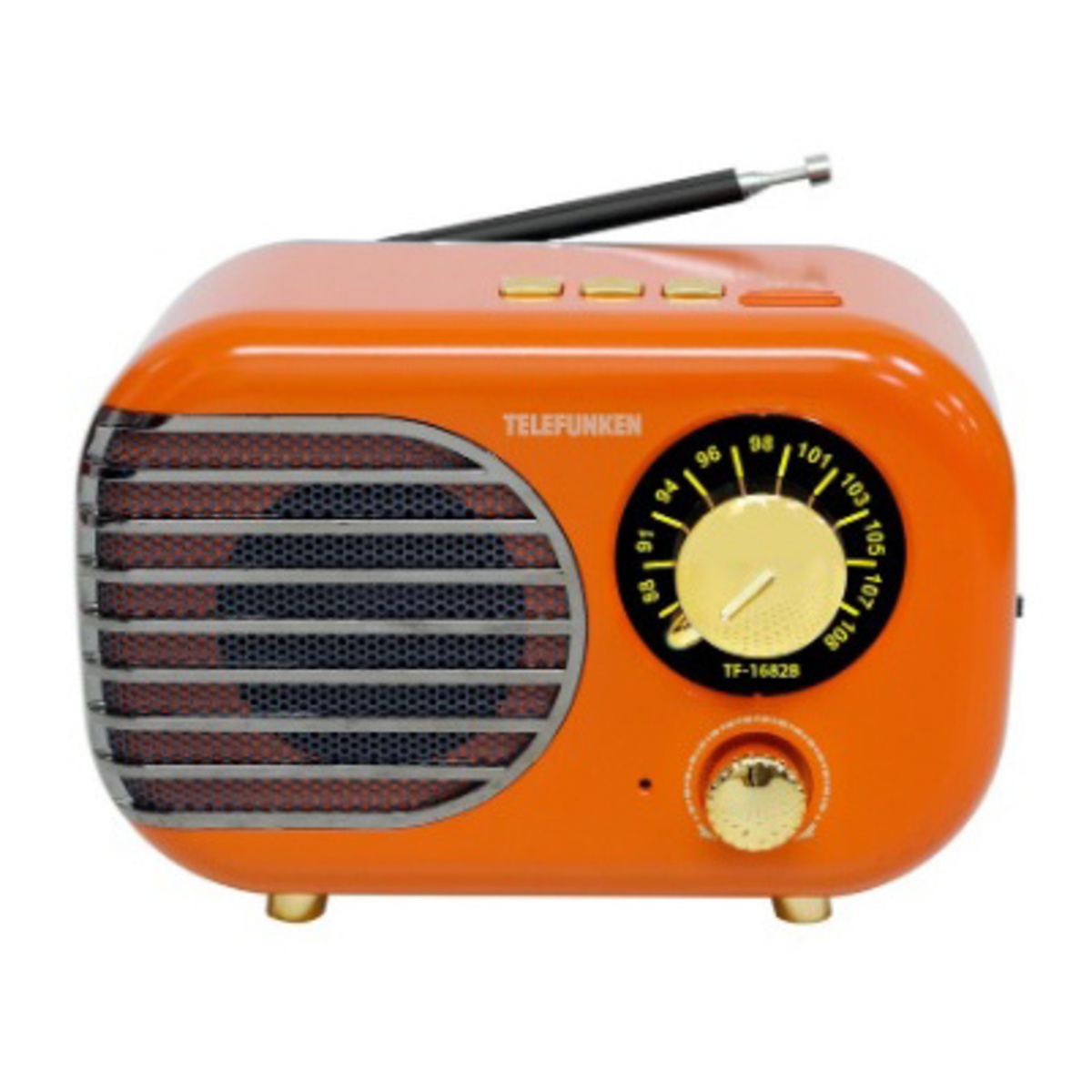 Радиоприемник настольный Telefunken TF-1682B (Цвет: Orange)