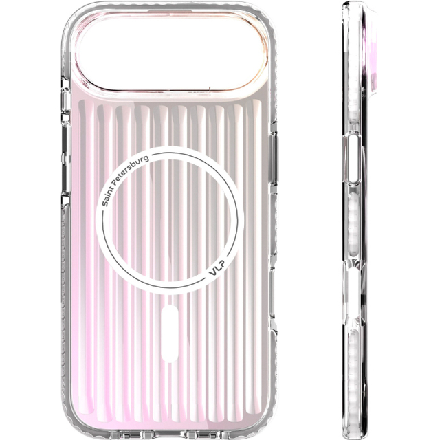 Чехол-накладка VLP Pulse Case with MagSafe для смартфона Apple iPhone Air, перламутровый