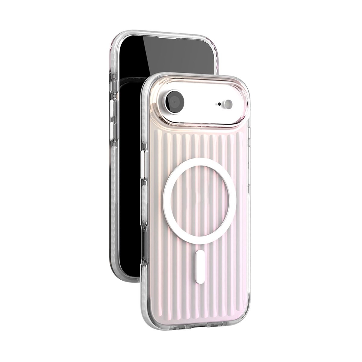 Чехол-накладка VLP Pulse Case with MagSafe для смартфона Apple iPhone Air, перламутровый