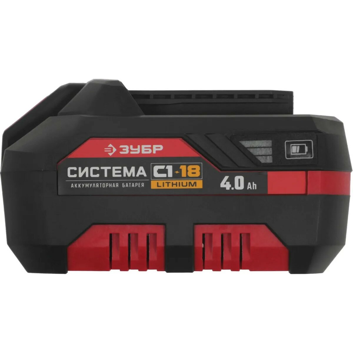 Батарея аккумуляторная Зубр АКБ-С1-18-4 
