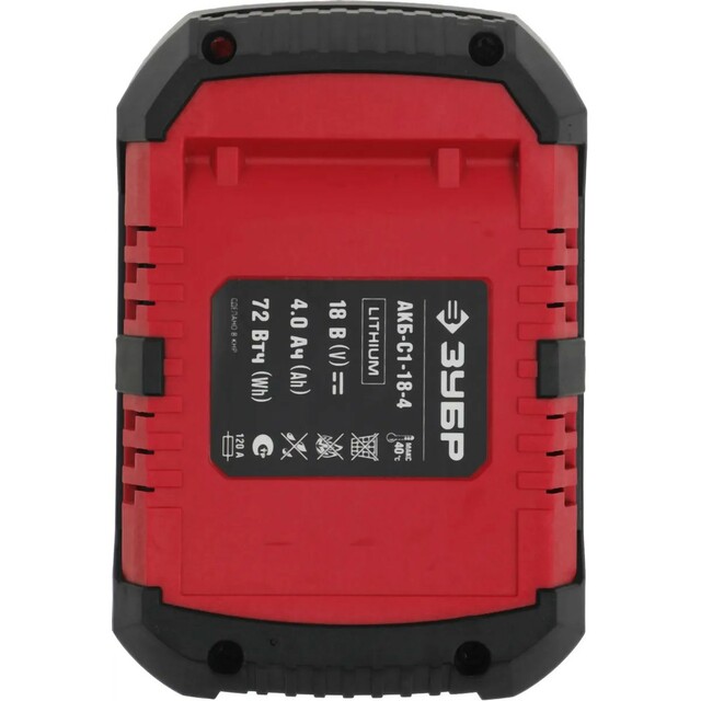 Батарея аккумуляторная Зубр АКБ-С1-18-4 