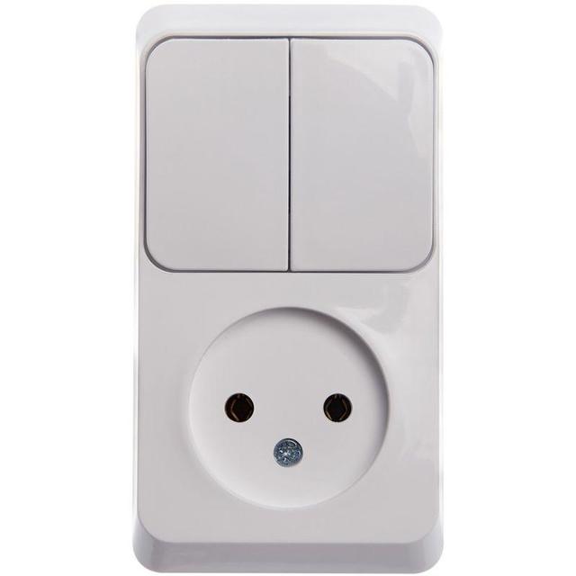 Блок Schneider Electric BPA16-205B Этюд (Цвет: White)