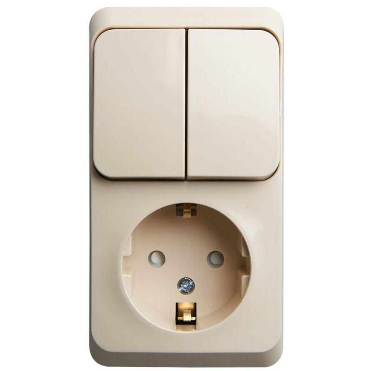 Блок Schneider Electric BPA16-202K Этюд (Цвет: Beige)