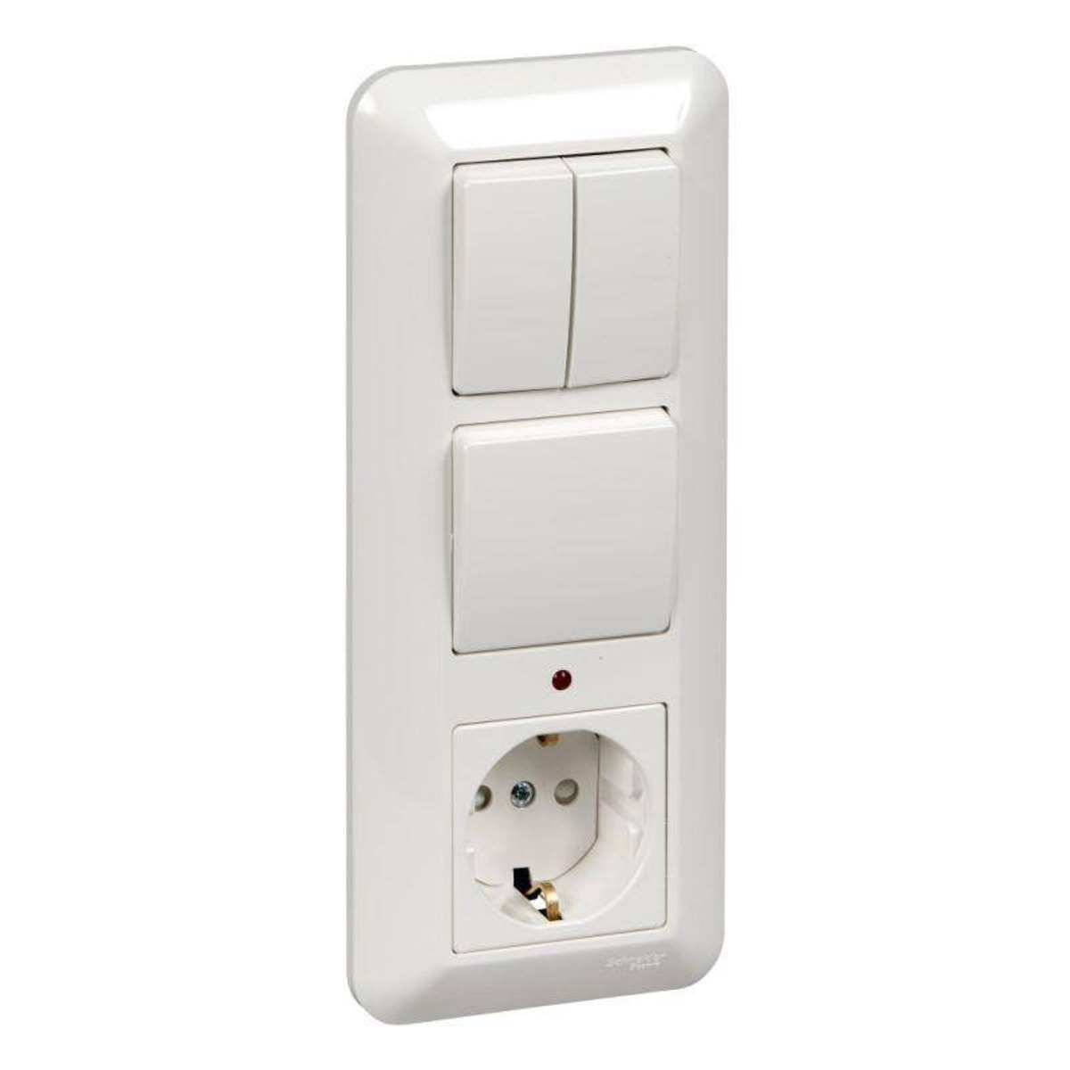 Блок Schneider Electric BK2VR-005A-B Прима (Цвет: White)