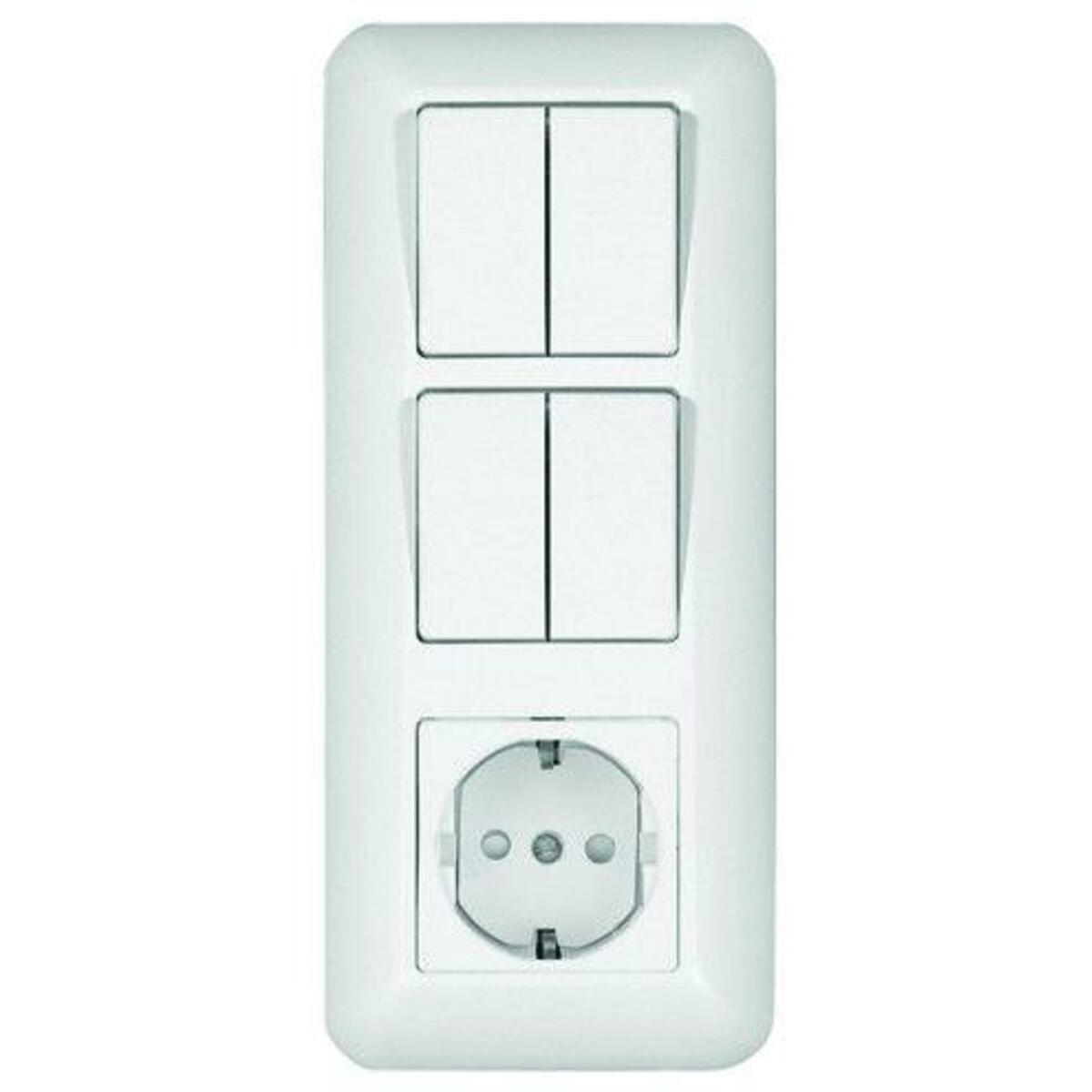 Блок Schneider Electric BK2VR-006B-B Прима (Цвет: White)