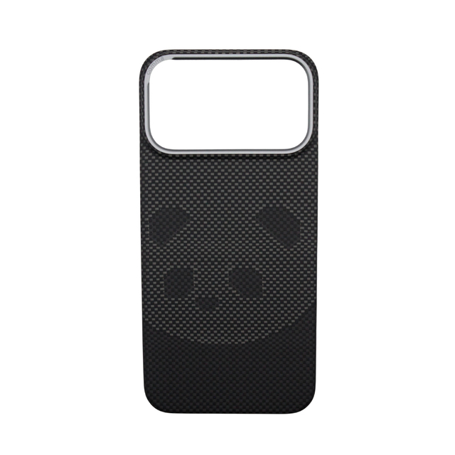 Чехол-накладка Comma Woven Series Kevlar Magnetic ShockProof Case(Panda) для iPhone 17 Pro Max (Цвет: Black)