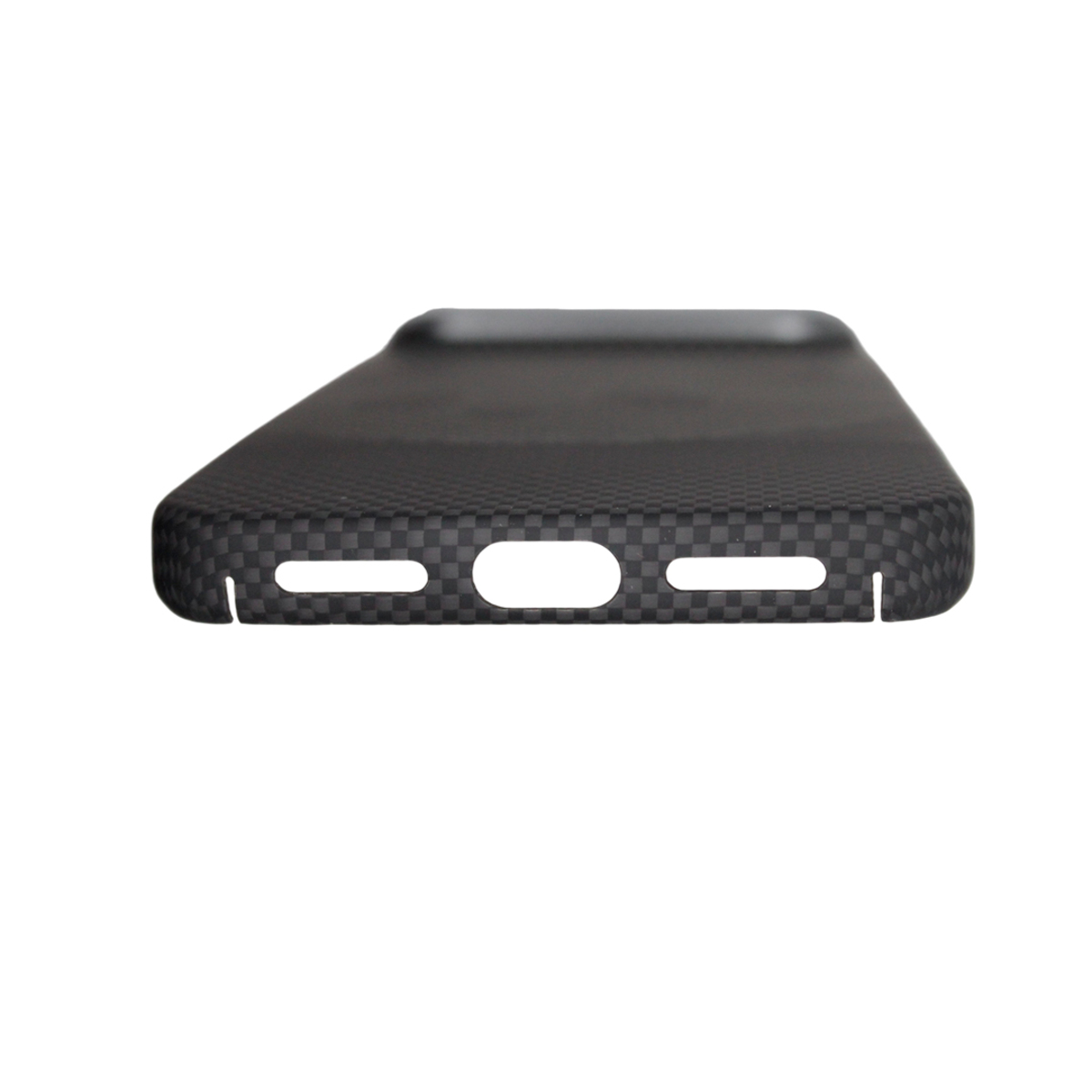 Чехол-накладка Comma Woven Series Kevlar Magnetic ShockProof Case(Panda) для iPhone 17 Pro Max (Цвет: Black)