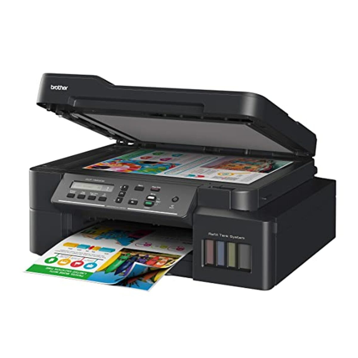 МФУ струйный Brother InkBenefit Plus DCP-T820DW (Цвет: Black)